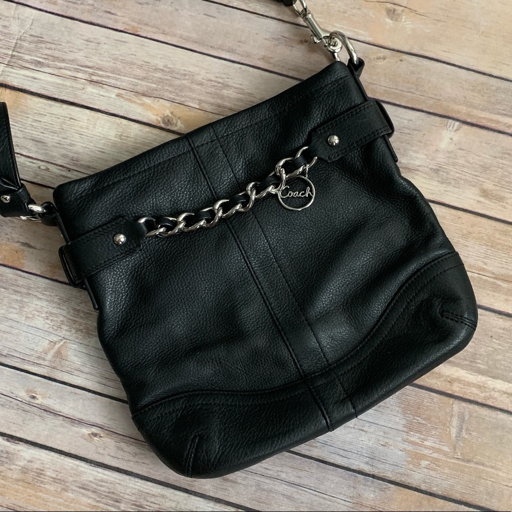 Coach Pebbled Leather Crossbody